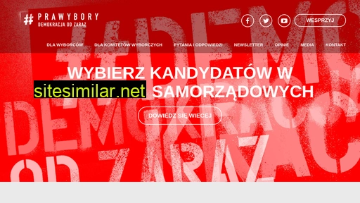 demokracjaodzaraz.pl alternative sites