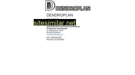 Dendroplan similar sites