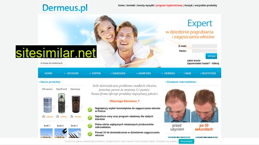 dermeus.pl alternative sites