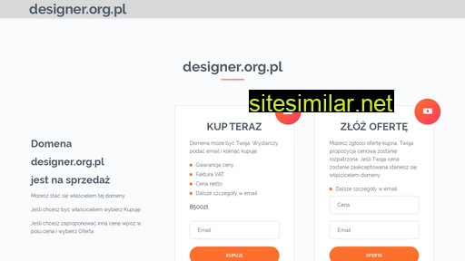 designer.org.pl alternative sites