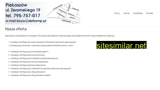 detkomp.pl alternative sites