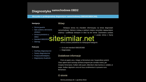 diagnostyka-samochodowa.net.pl alternative sites