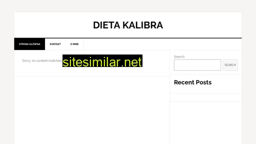 dietakalibra.pl alternative sites