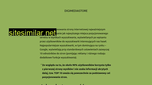 digimediastore.pl alternative sites