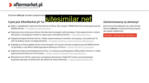 ditto.pl alternative sites