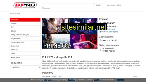 Djpro similar sites