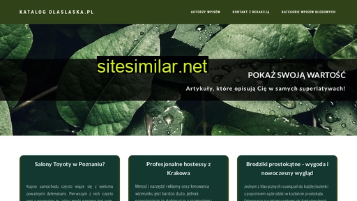 dlaslaska.pl alternative sites