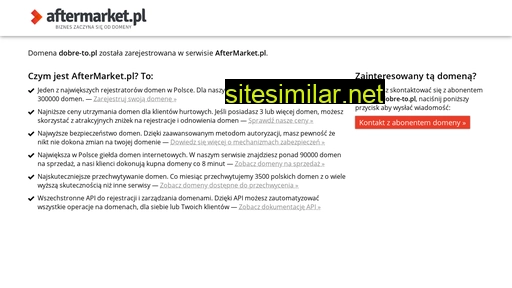 dobre-to.pl alternative sites