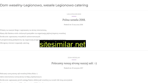 Dom-weselny-legionowo similar sites