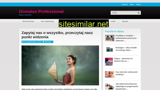 domaluxprofessional.pl alternative sites