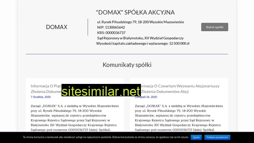 domax.pl alternative sites