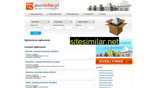 dominfor.pl alternative sites