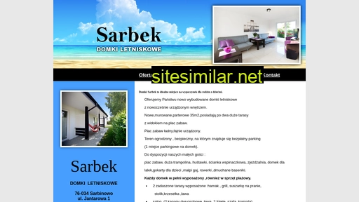 domki-sarbek.pl alternative sites