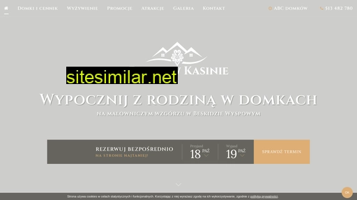 domkiwkasinie.pl alternative sites