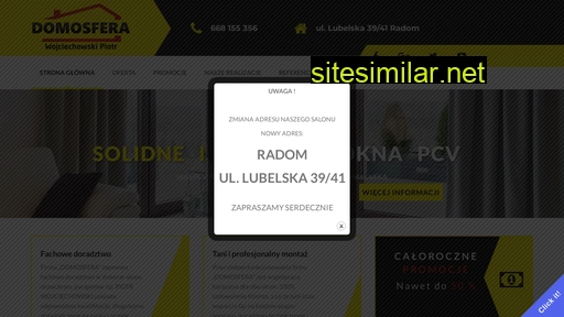 domosfera.radom.pl alternative sites