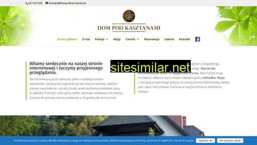 dompodkasztanami.pl alternative sites
