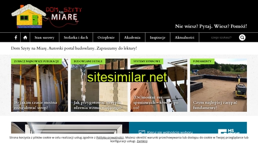 domszytynamiare.pl alternative sites