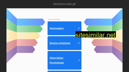 Domino-edu similar sites