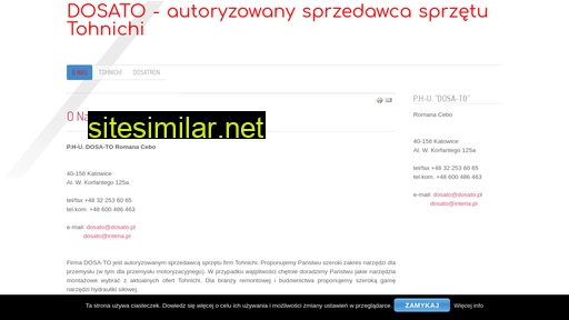 dosato.pl alternative sites