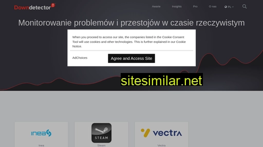 downdetector.pl alternative sites