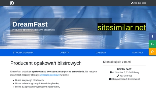 dreamfast.pl alternative sites