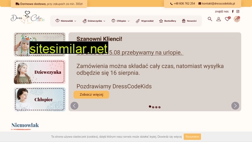 dresscodekids.pl alternative sites