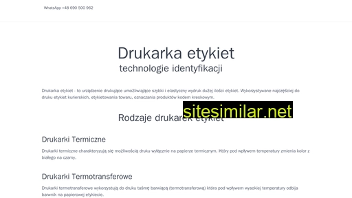 drukarka-etykiet.pl alternative sites