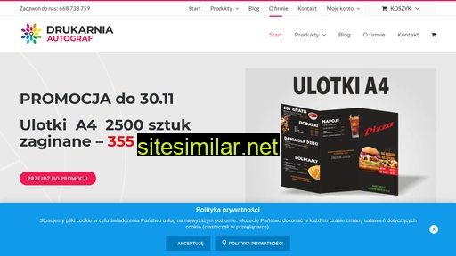 drukarniaautograf.pl alternative sites