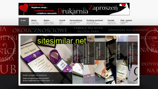 drukarniazaproszen.pl alternative sites