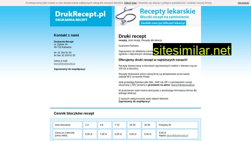 drukrecept.pl alternative sites