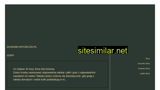 duszniki-wycieczki.pl alternative sites