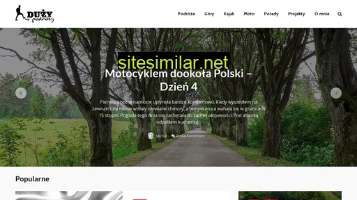 duzywpodrozy.pl alternative sites