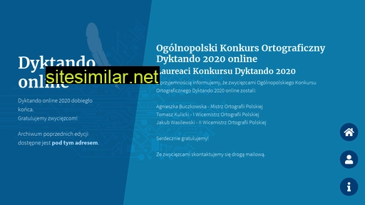 dyktando.info.pl alternative sites