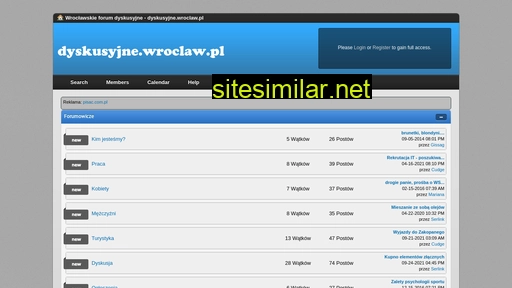 dyskusyjne.wroclaw.pl alternative sites