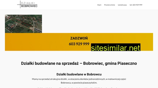 dzialkibobrowiec.pl alternative sites