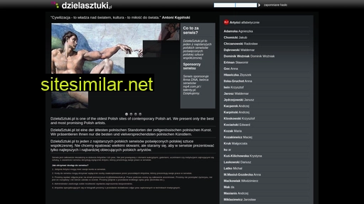 dzielasztuki.pl alternative sites