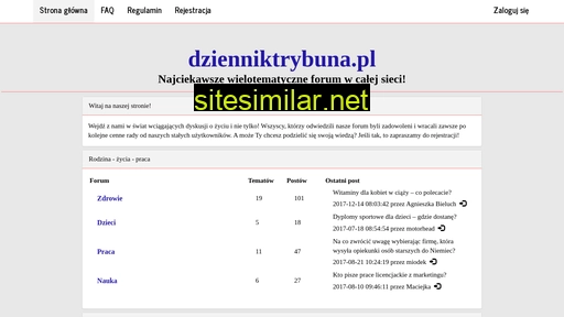 dzienniktrybuna.pl alternative sites