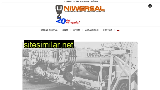 dzwigi-uniwersal.pl alternative sites