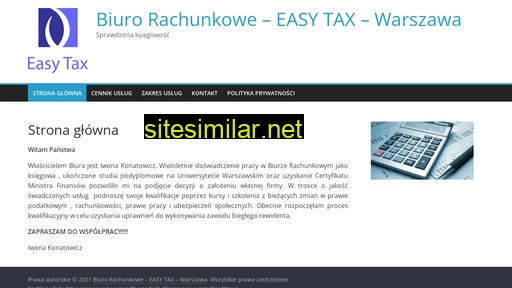 easytax.warszawa.pl alternative sites