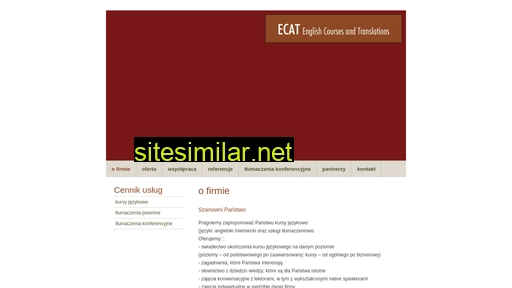 Ecat similar sites