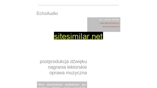 echoaudio.pl alternative sites
