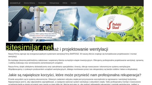ecowent.pl alternative sites