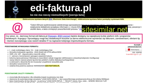 edi-faktura.pl alternative sites