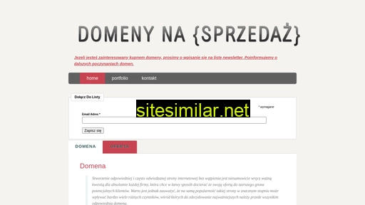 edomainer.pl alternative sites