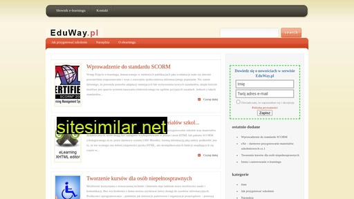 eduway.pl alternative sites