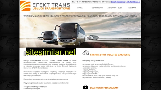 efekttrans.pl alternative sites