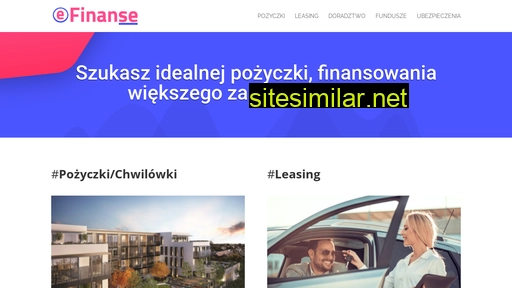 efinanse.org.pl alternative sites