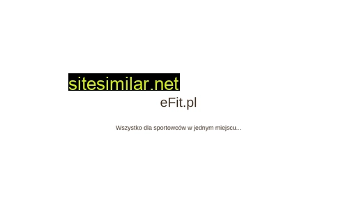 efit.pl alternative sites