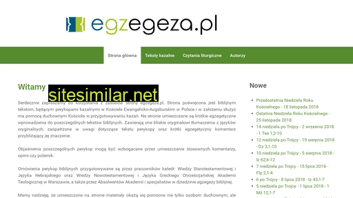 egzegeza.pl alternative sites