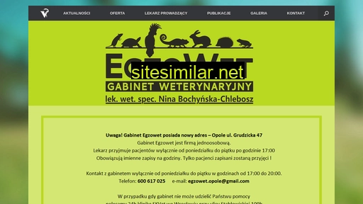 egzowet.pl alternative sites